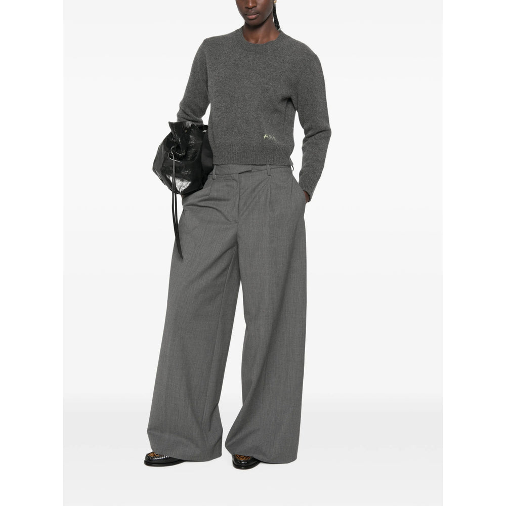 A.P.C. Grey Knitwear - Jumpers Women A.P.C.
