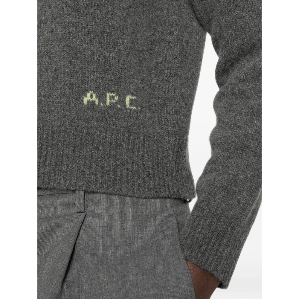 A.P.C. Grey Knitwear - Jumpers Women A.P.C.
