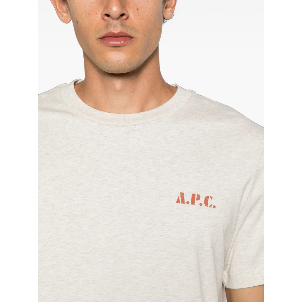 A.P.C. Neutrals T-Shirts & Vests - T-Shirts Men A.P.C.