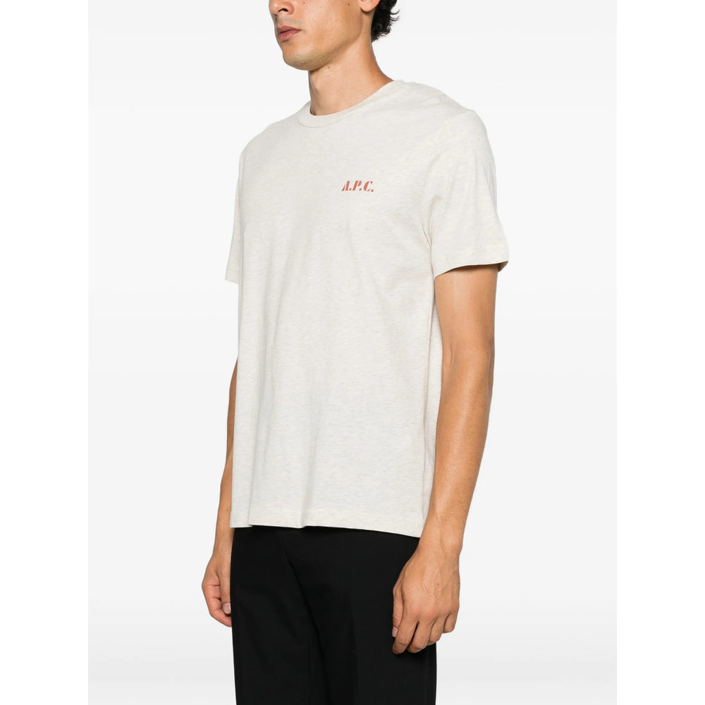 A.P.C. Neutrals T-Shirts & Vests - T-Shirts Men A.P.C.
