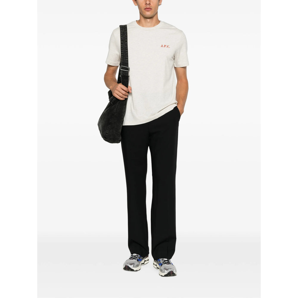 A.P.C. Neutrals T-Shirts & Vests - T-Shirts Men A.P.C.