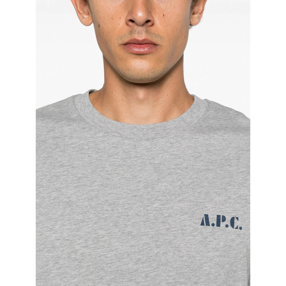 A.P.C. Grey T-Shirts & Vests - T-Shirts Men A.P.C.