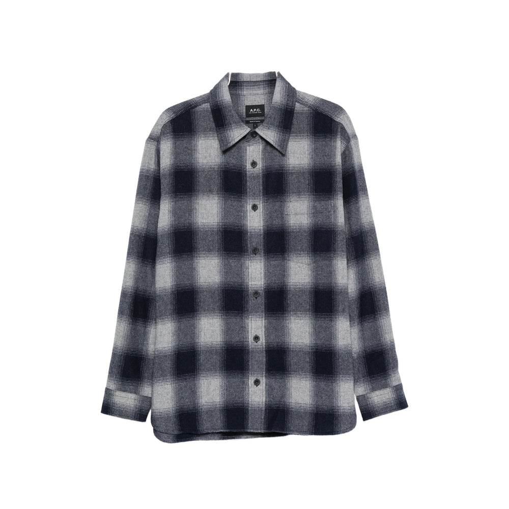 A.P.C. Grey Shirts Men A.P.C.