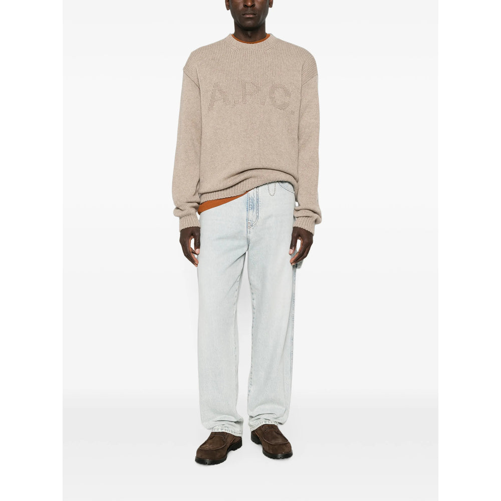 A.P.C. Neutrals Sweaters & Knitwear - Jumpers Men A.P.C.