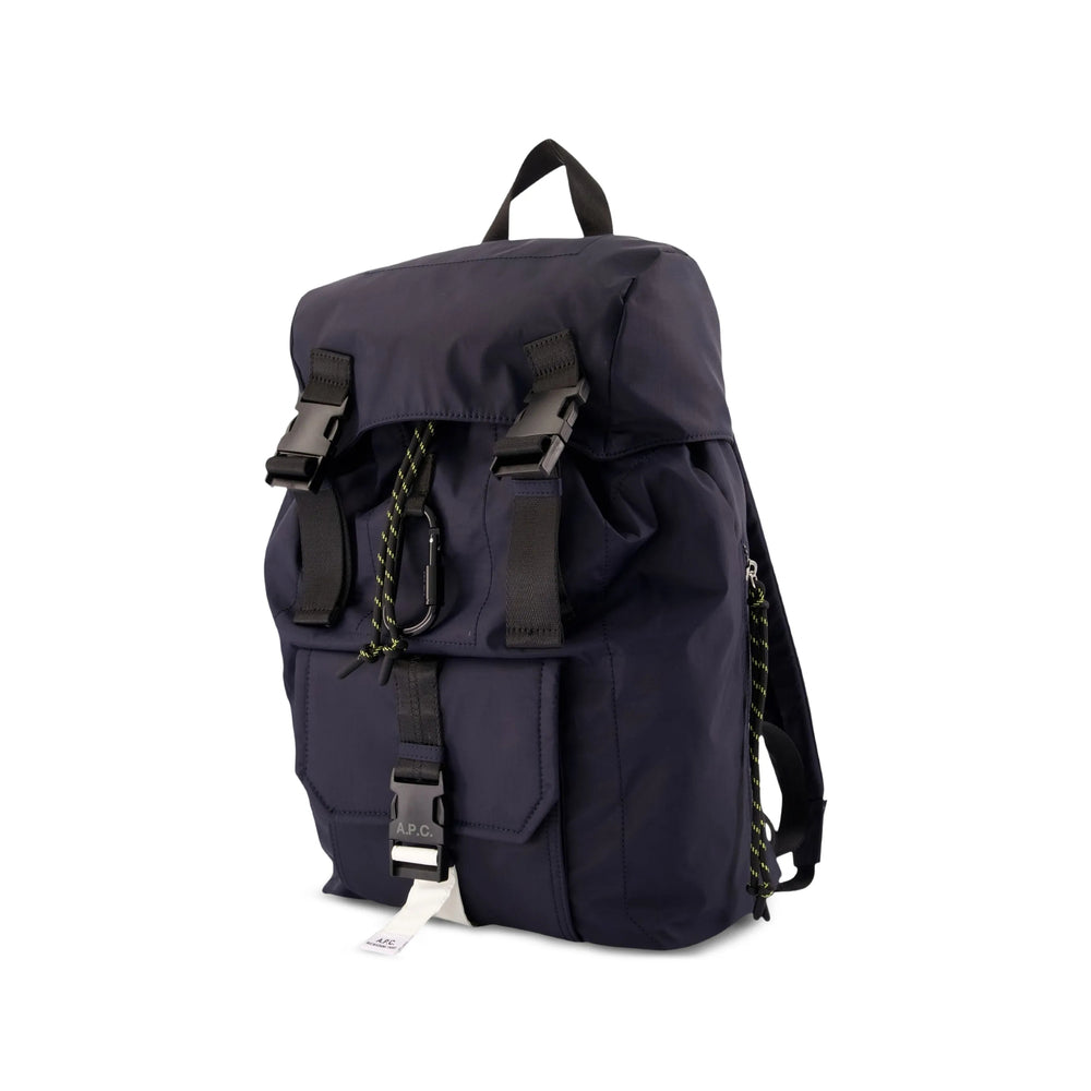 A.P.C. Blue Backpacks Men A.P.C.