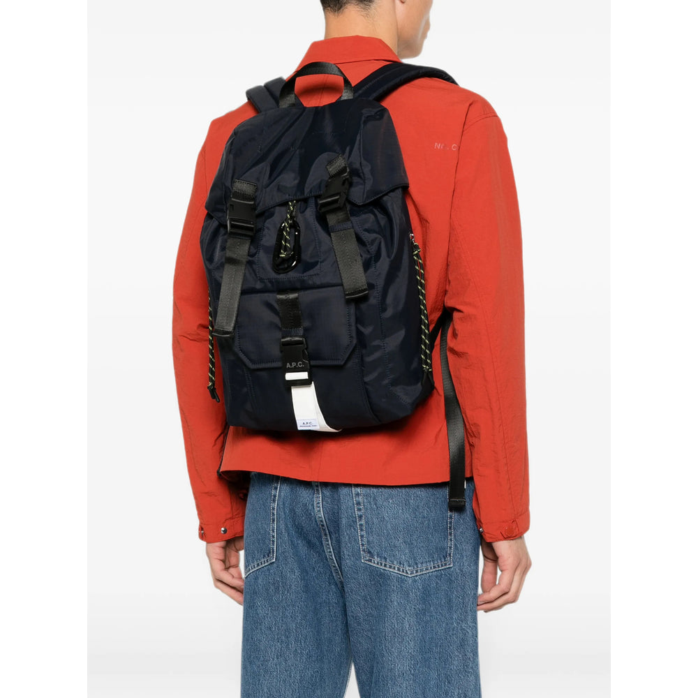 A.P.C. Blue Tote Bags Men A.P.C.