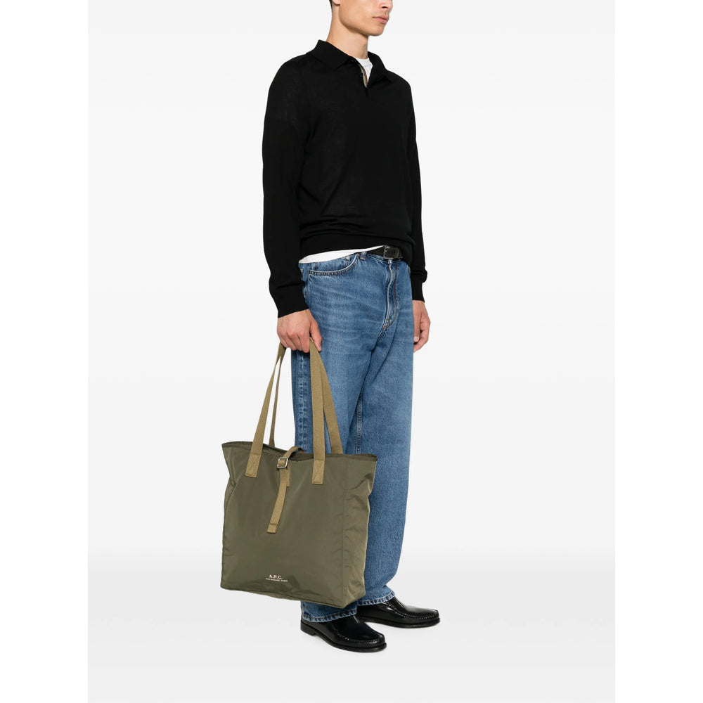 A.P.C. Green Shoulder Bags Men A.P.C.