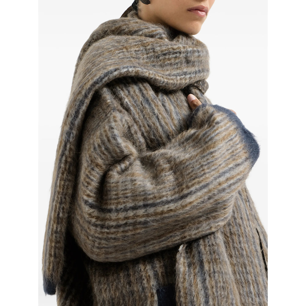 Brunello Cucinelli Brown Jackets - Oversized Jackets Women BRUNELLO CUCINELLI