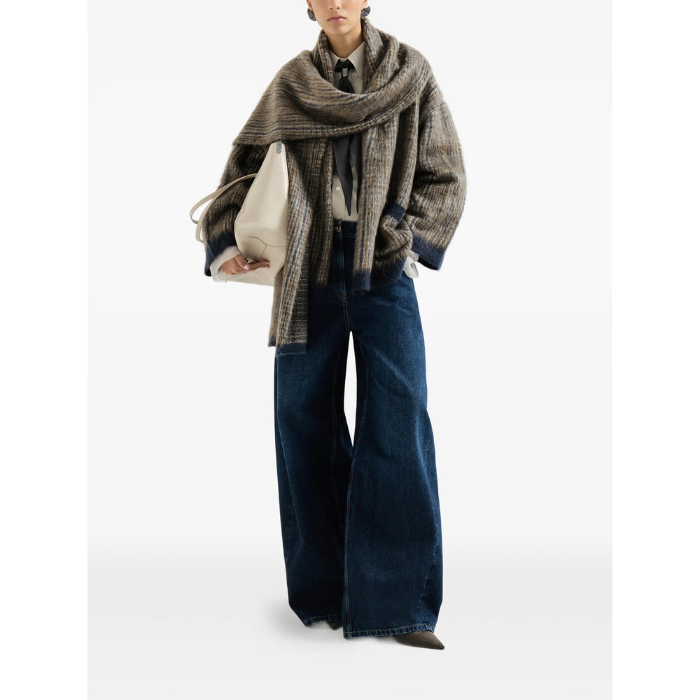 Brunello Cucinelli Brown Jackets - Oversized Jackets Women BRUNELLO CUCINELLI