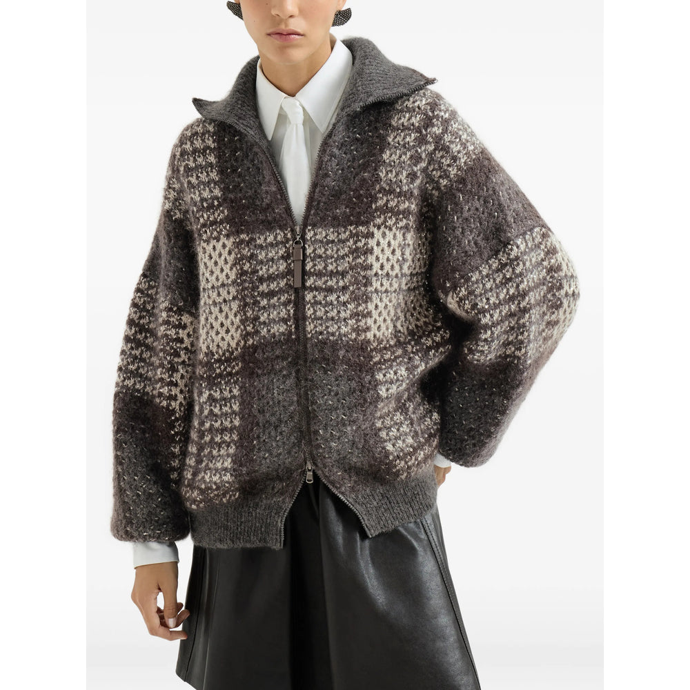 Brunello Cucinelli Grey Jackets - Oversized Jackets Women BRUNELLO CUCINELLI