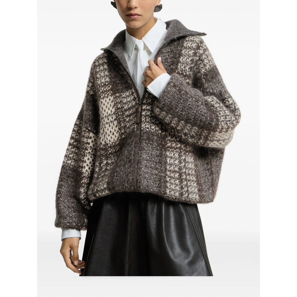 Brunello Cucinelli Grey Jackets - Oversized Jackets Women BRUNELLO CUCINELLI