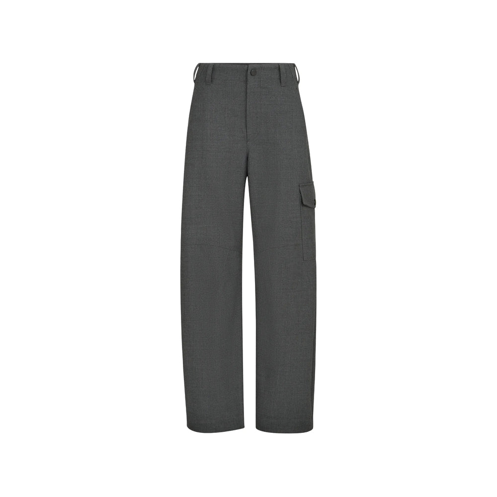Brunello Cucinelli Grey Trousers - Straight Trousers Women BRUNELLO CUCINELLI