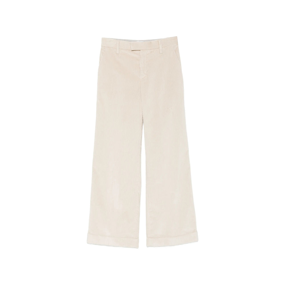 Brunello Cucinelli Neutrals Trousers - Palazzo Pants Women BRUNELLO CUCINELLI