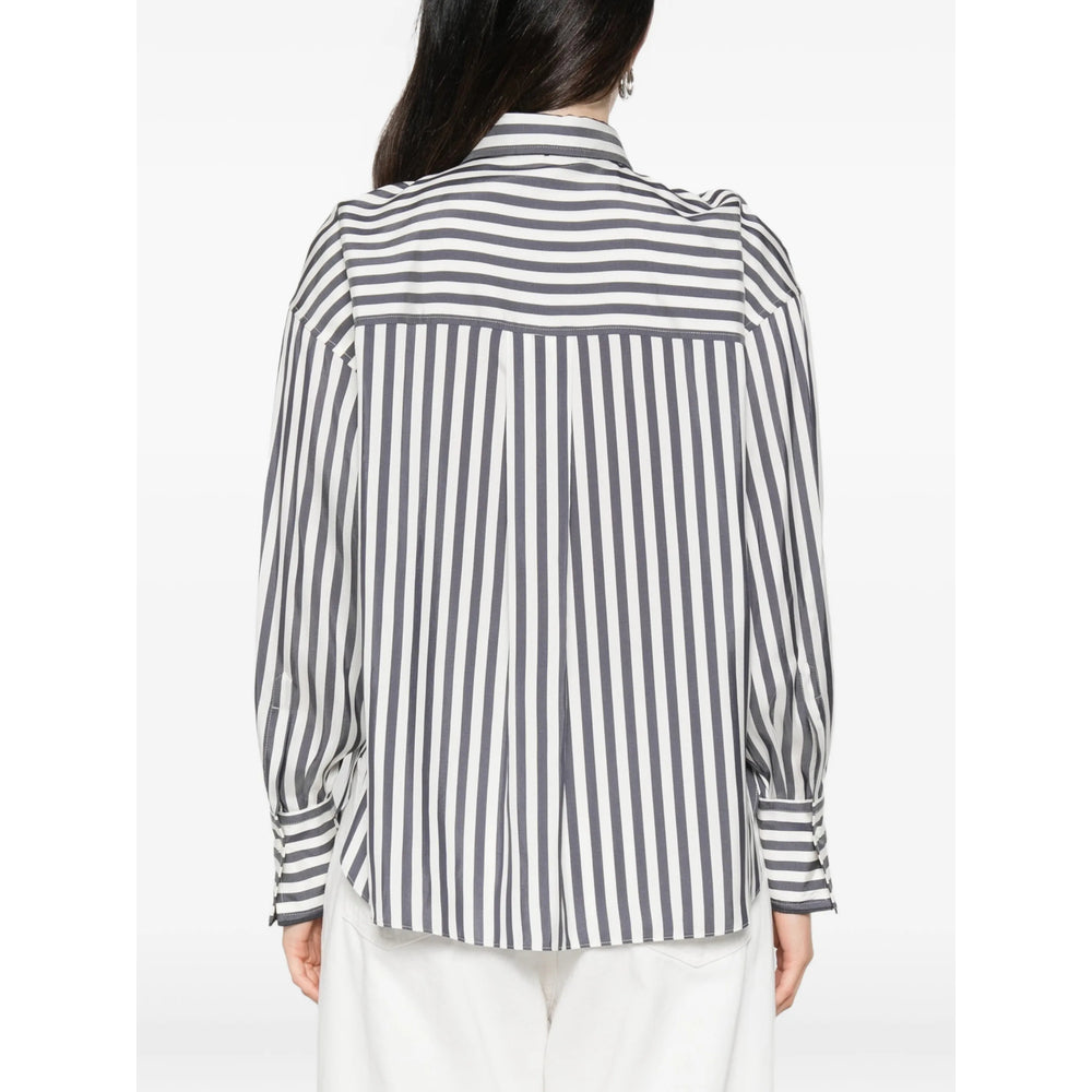 Brunello Cucinelli Neutrals Tops - Shirts Women BRUNELLO CUCINELLI