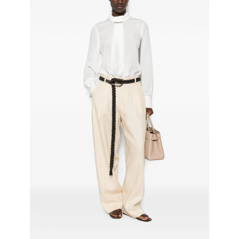 Brunello Cucinelli White Tops - Blouses Women BRUNELLO CUCINELLI
