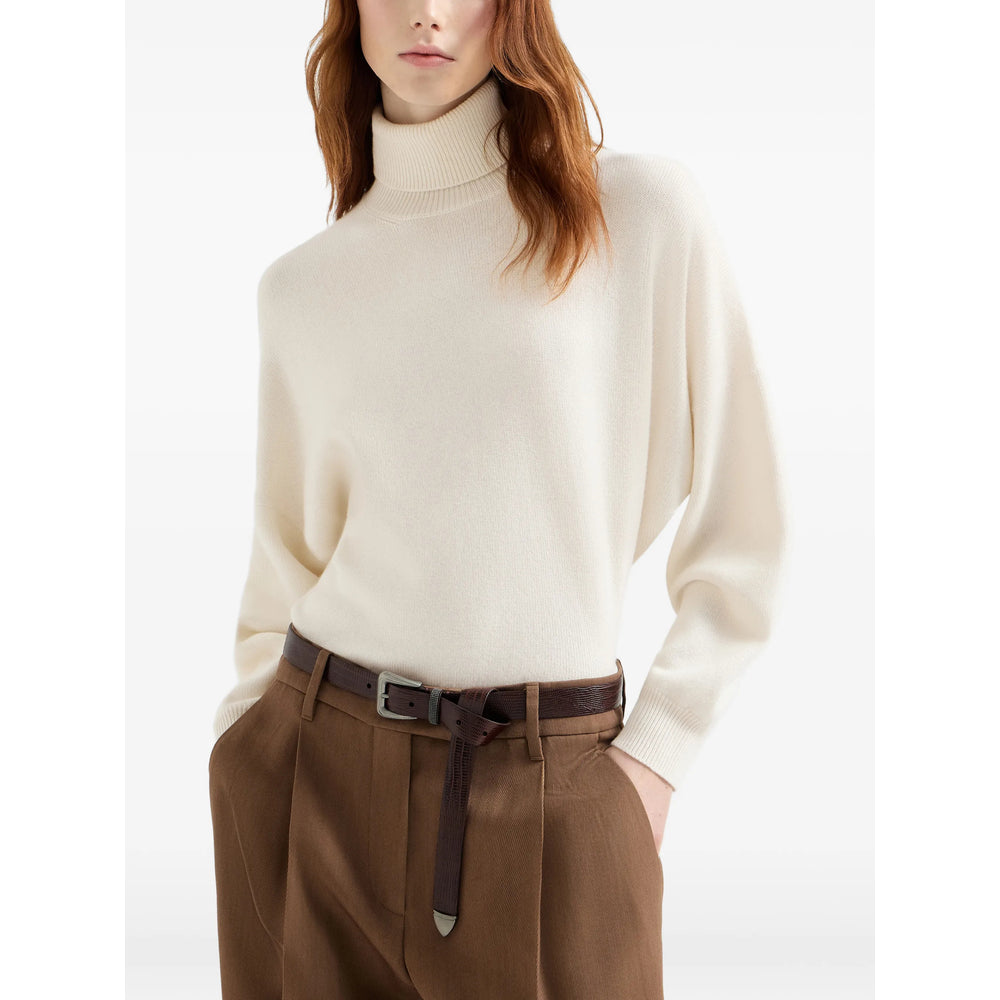 Brunello Cucinelli Neutrals Knitwear - Jumpers Women BRUNELLO CUCINELLI