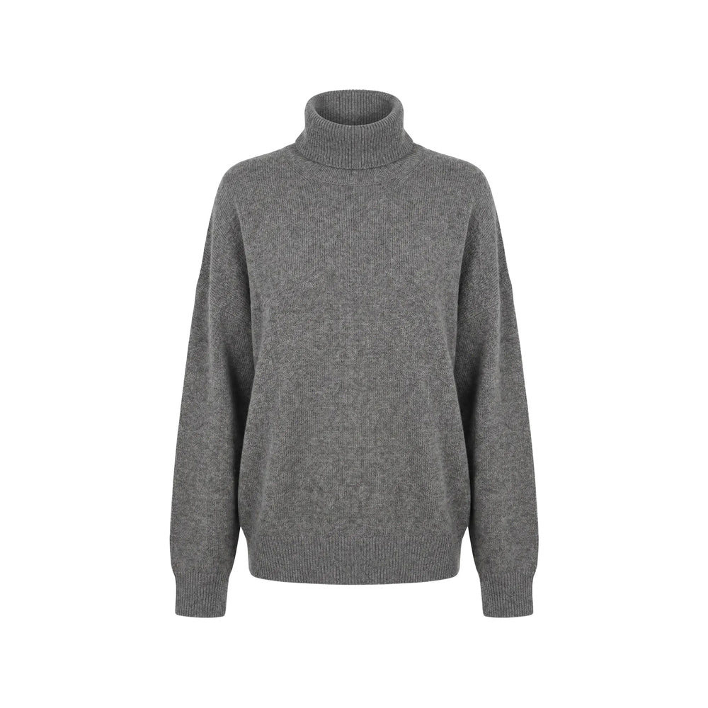 Brunello Cucinelli Grey Knitwear - Jumpers Women BRUNELLO CUCINELLI