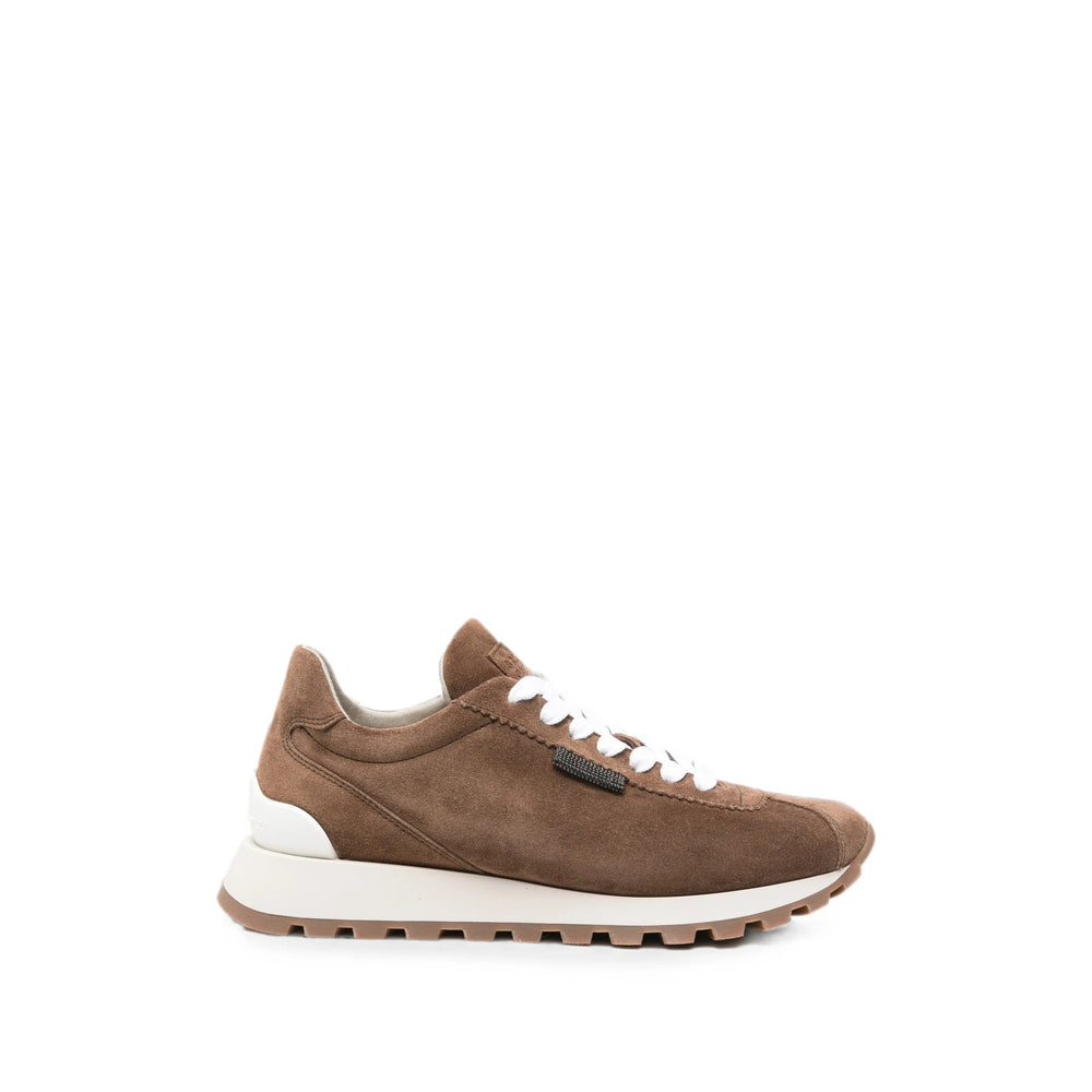Brunello Cucinelli Brown Trainers Women BRUNELLO CUCINELLI