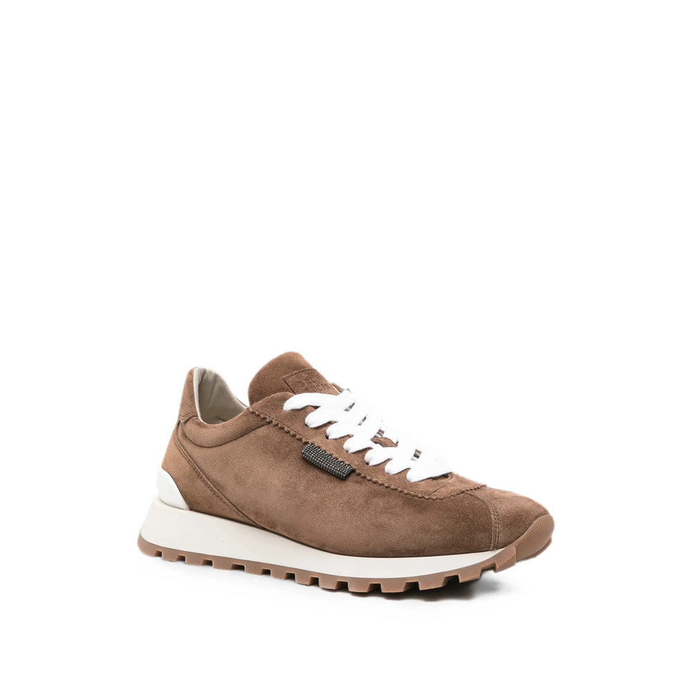 Brunello Cucinelli Brown Trainers Women BRUNELLO CUCINELLI