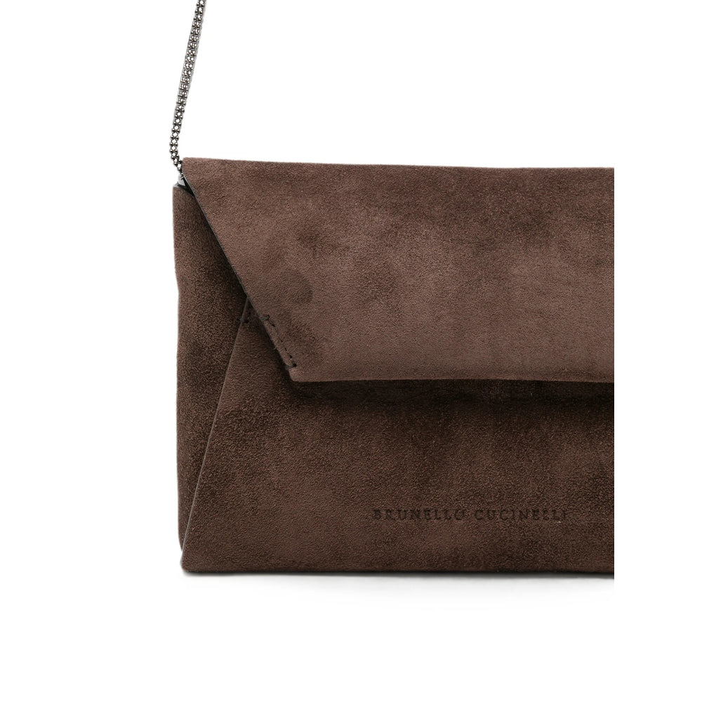Brunello Cucinelli Brown Satchels & Cross Body Bags Women BRUNELLO CUCINELLI