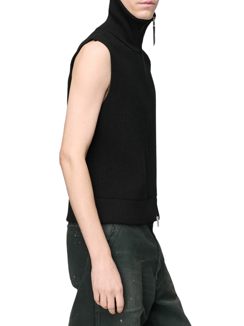 Maison Margiela Men Zip Knit Gilet MAISON MARGIELA