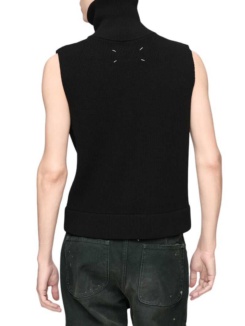 Maison Margiela Men Zip Knit Gilet MAISON MARGIELA