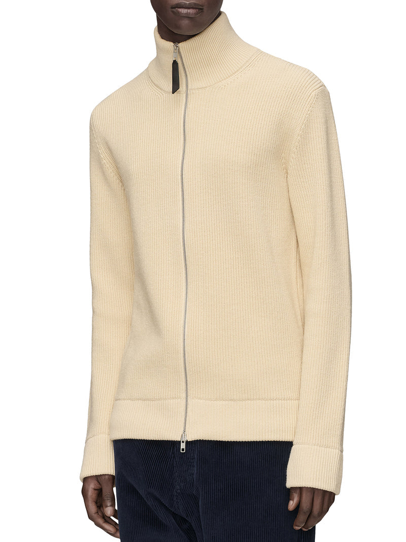 Maison Margiela Men Jersey Knit Cardigan With Zip MAISON MARGIELA