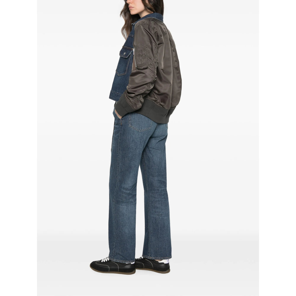 Sacai Blue Jackets - Bomber Jackets Women SACAI