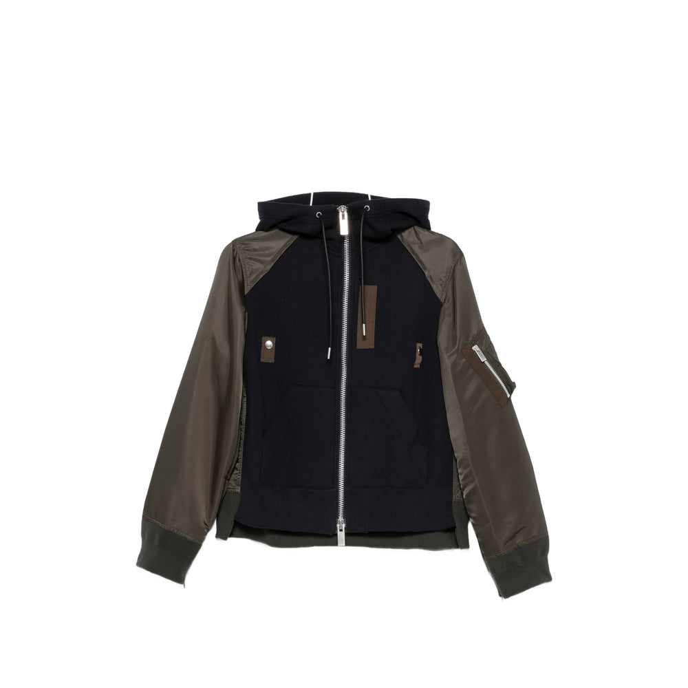 Sacai Black Jackets - Bomber Jackets Women SACAI