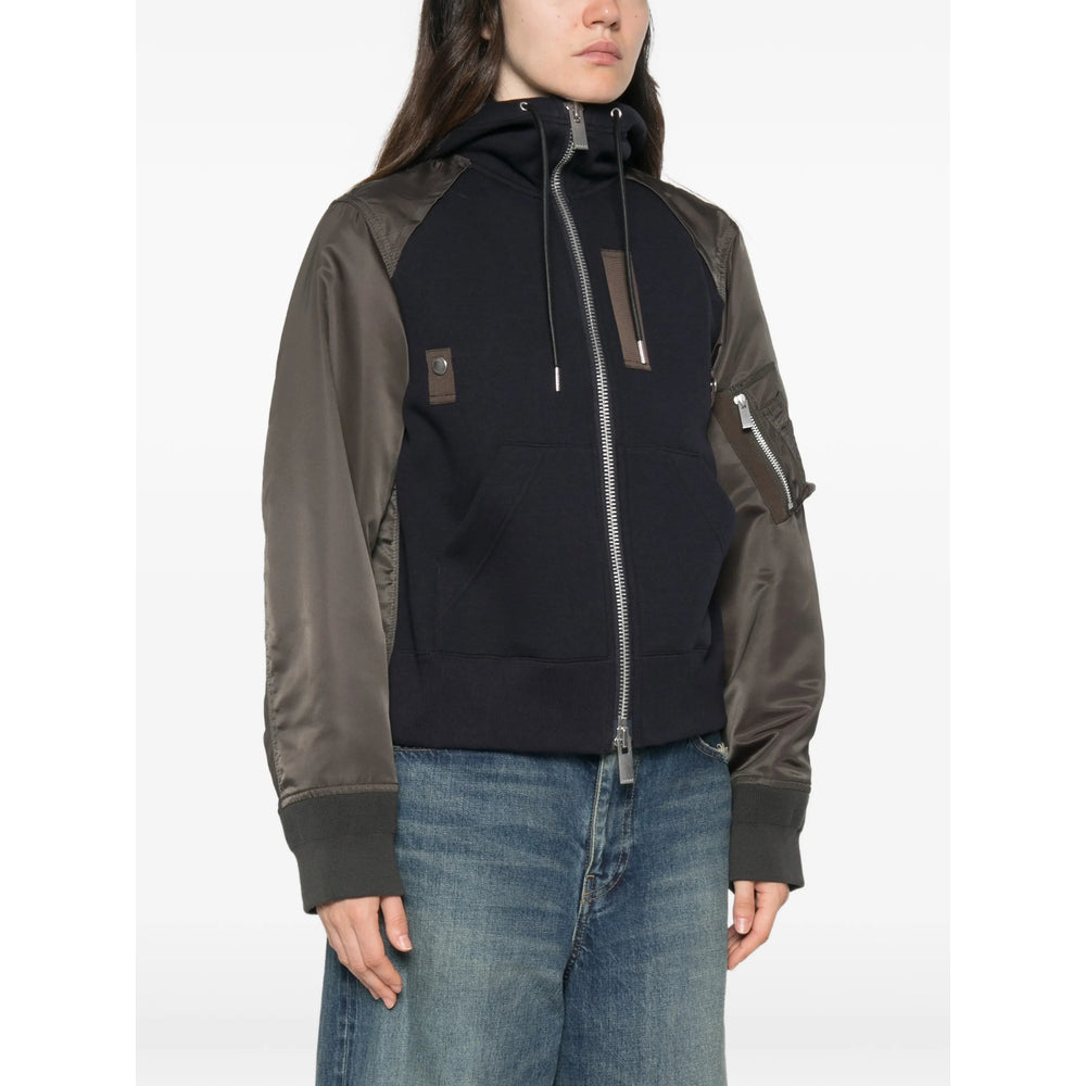 Sacai Black Jackets - Bomber Jackets Women SACAI