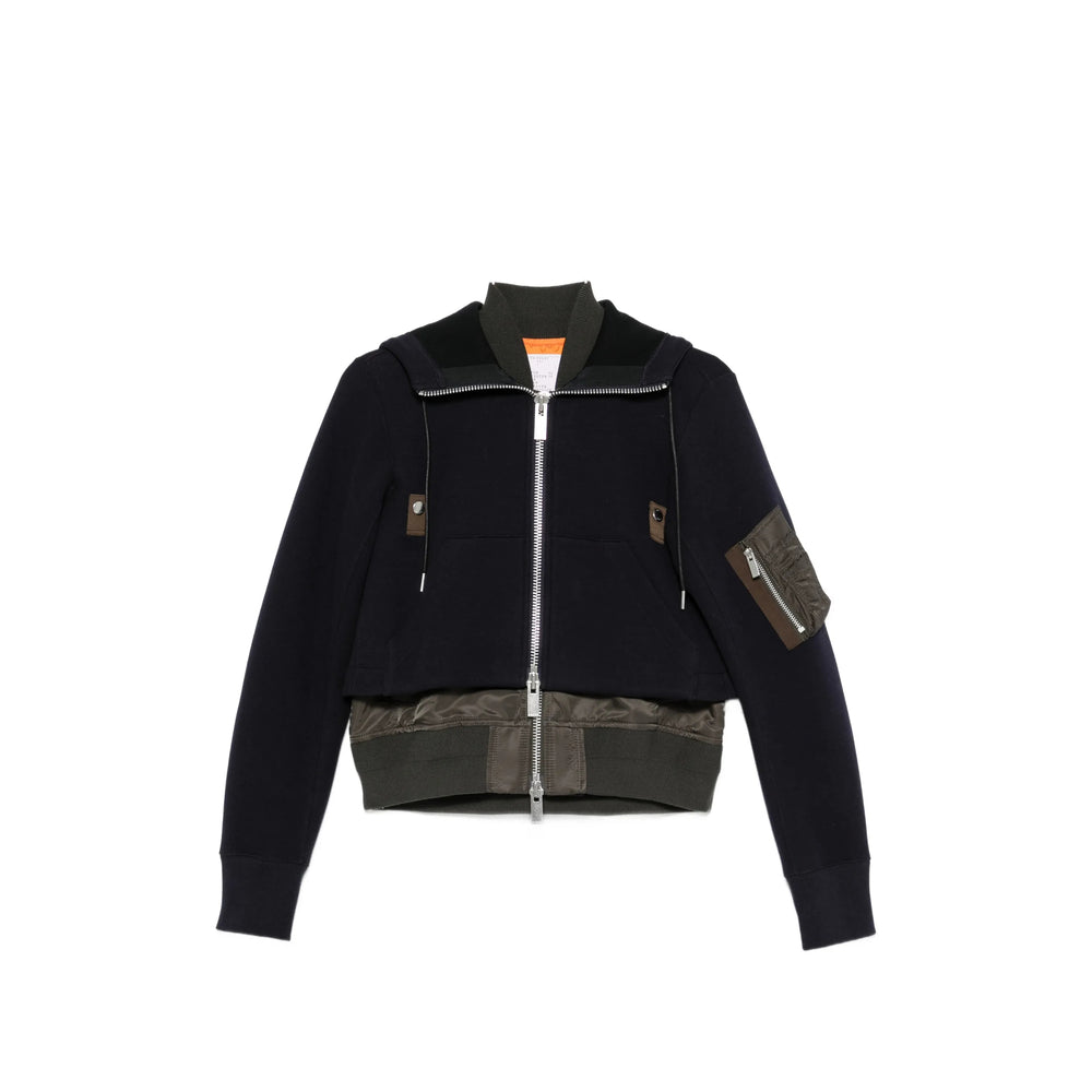 Sacai Black Jackets - Bomber Jackets Women SACAI