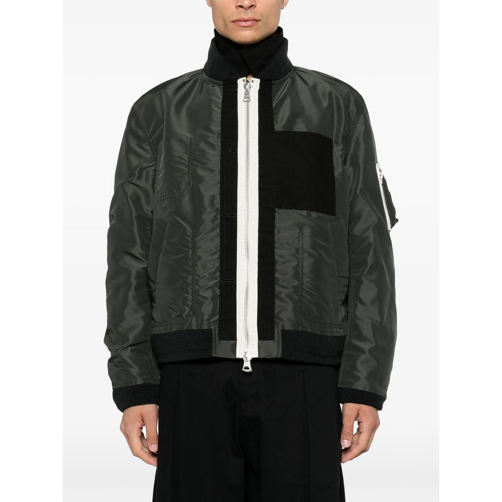 Sacai Black Jackets - Bomber Jackets Men SACAI