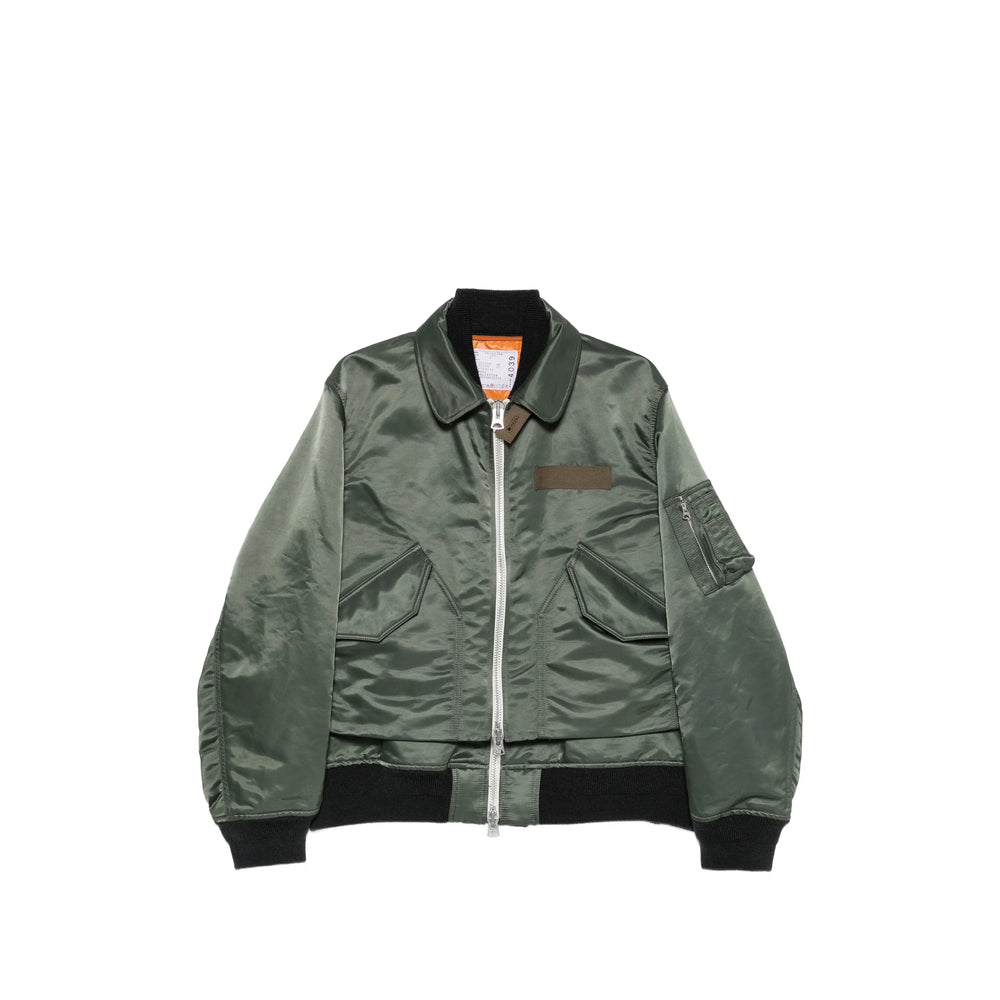 Sacai Green Jackets - Bomber Jackets Men SACAI