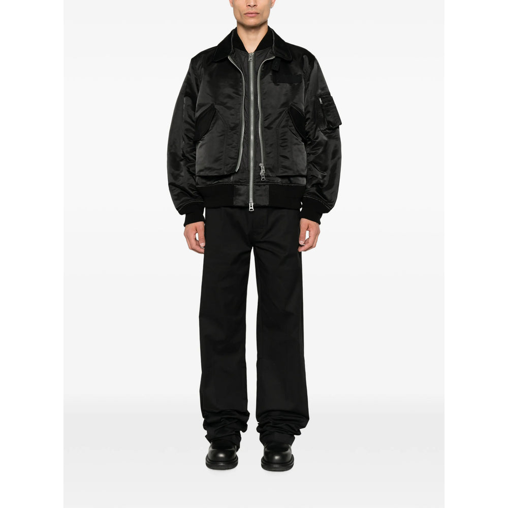 Sacai Black Jackets - Bomber Jackets Men SACAI
