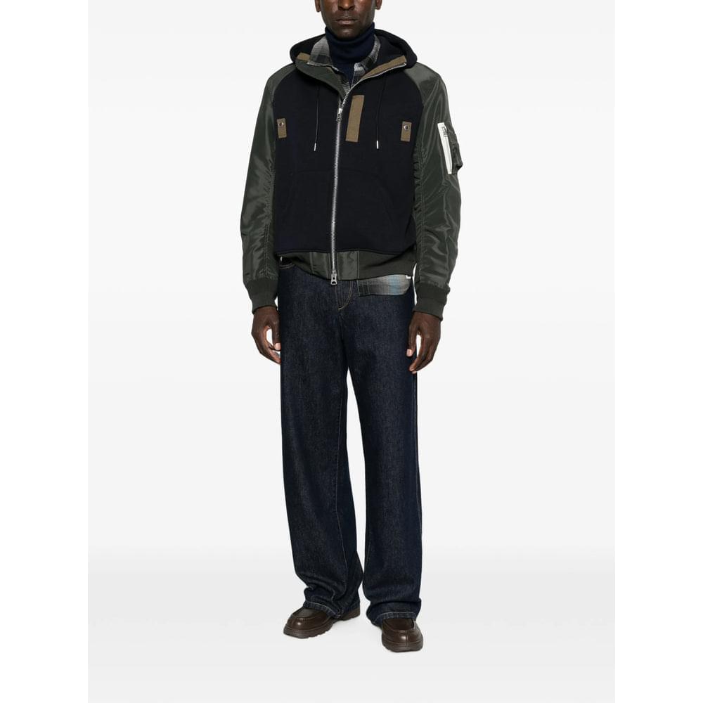 Sacai Green Jackets - Bomber Jackets Men SACAI