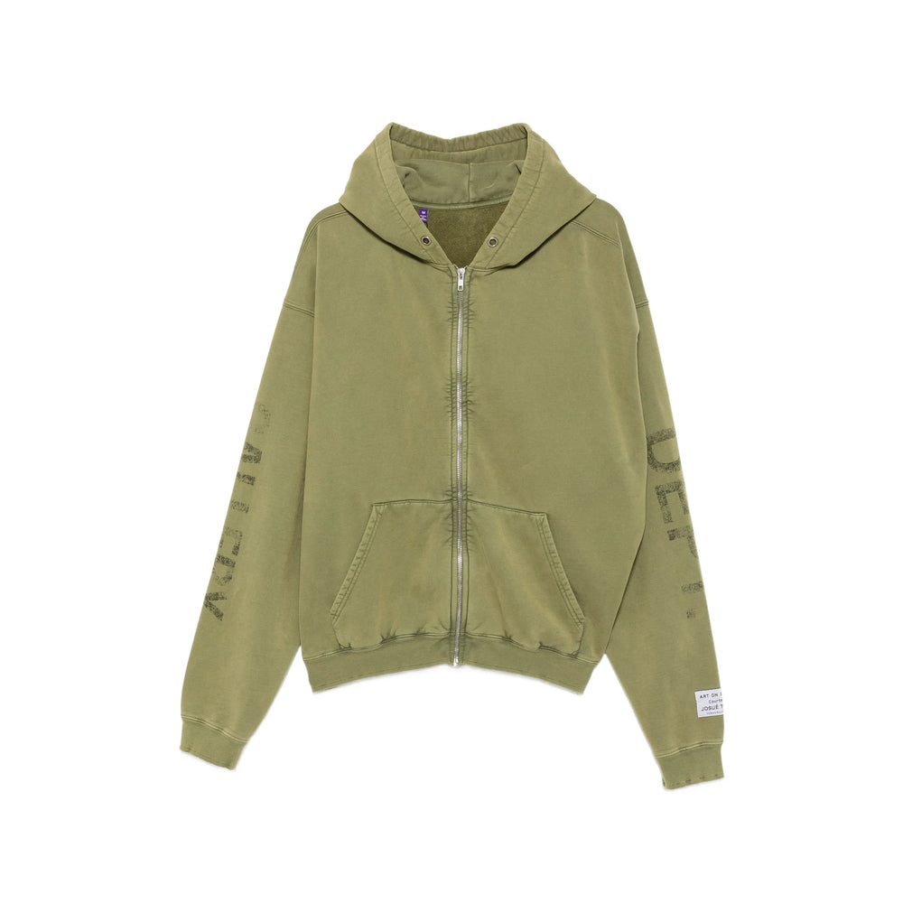 Gallery Dept. Green Sweaters & Knitwear - Hoodies Men GALLERY DEPT.