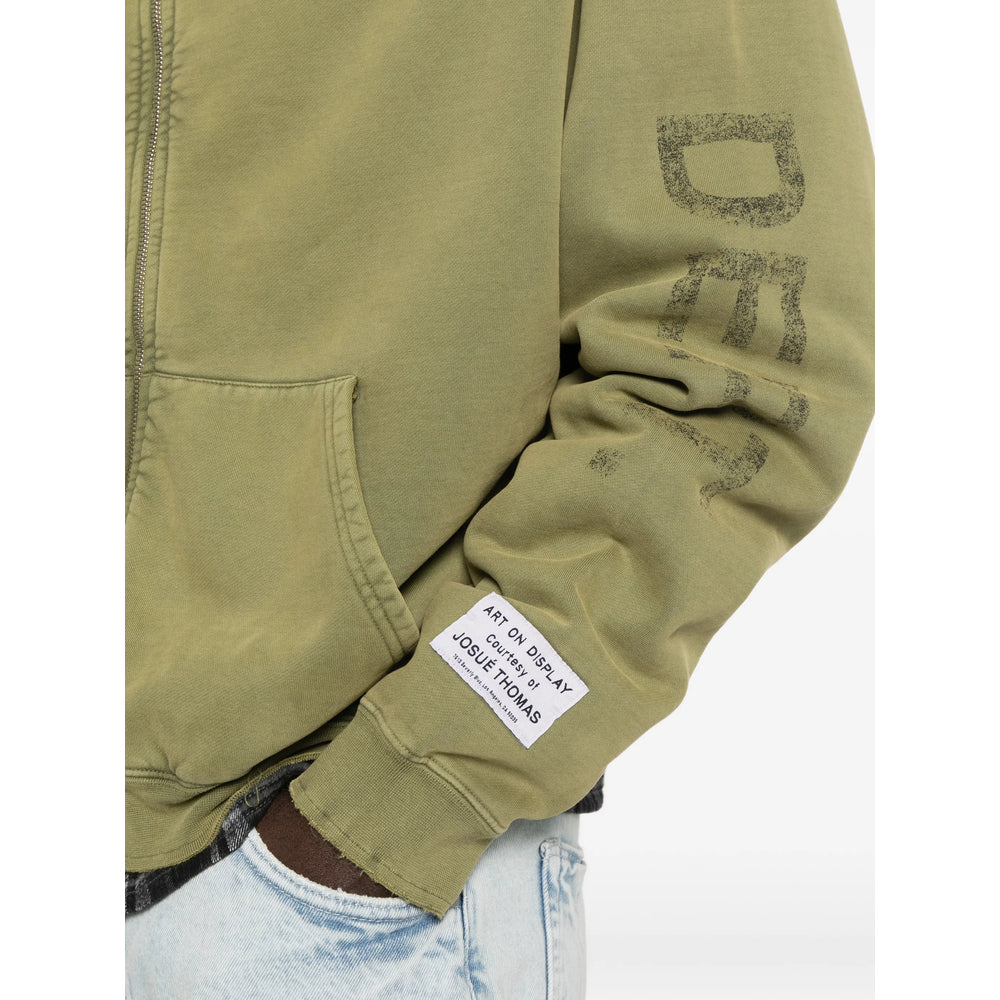 Gallery Dept. Green Sweaters & Knitwear - Hoodies Men GALLERY DEPT.