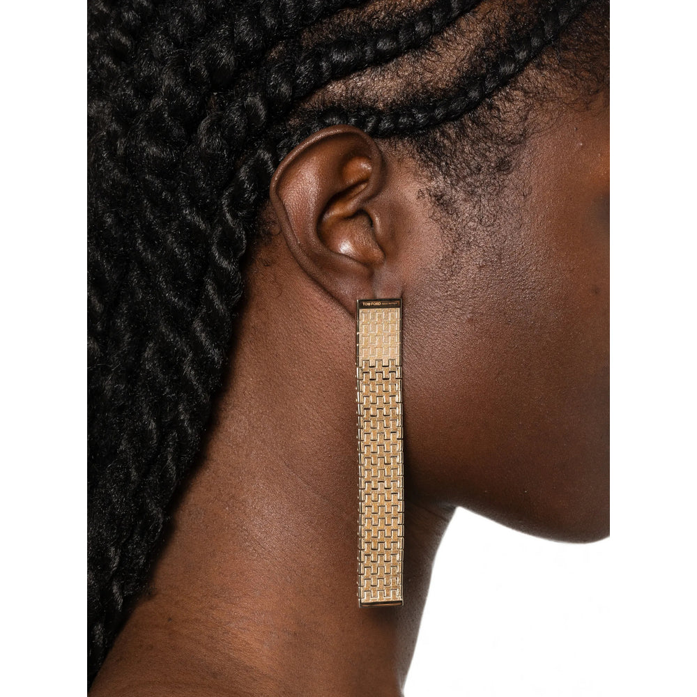Tom Ford Gold Earrings Women TOM FORD