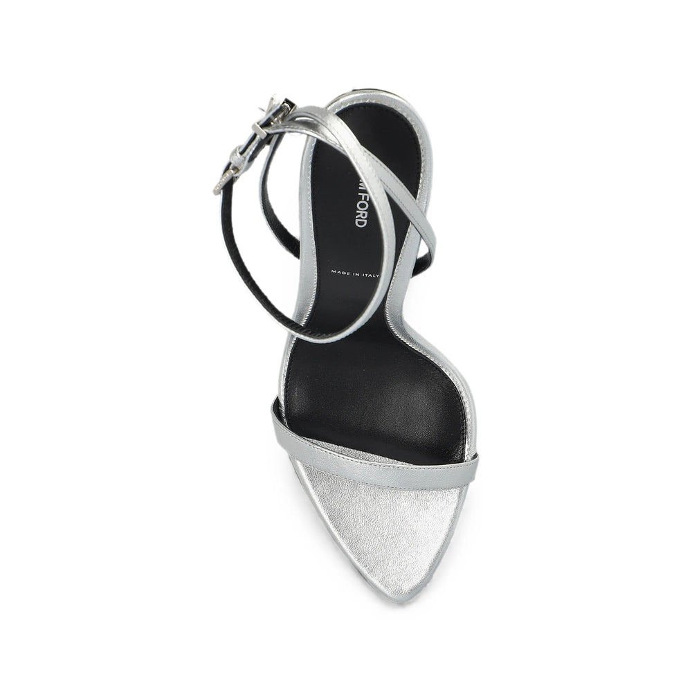Tom Ford Silver Shoes Women TOM FORD