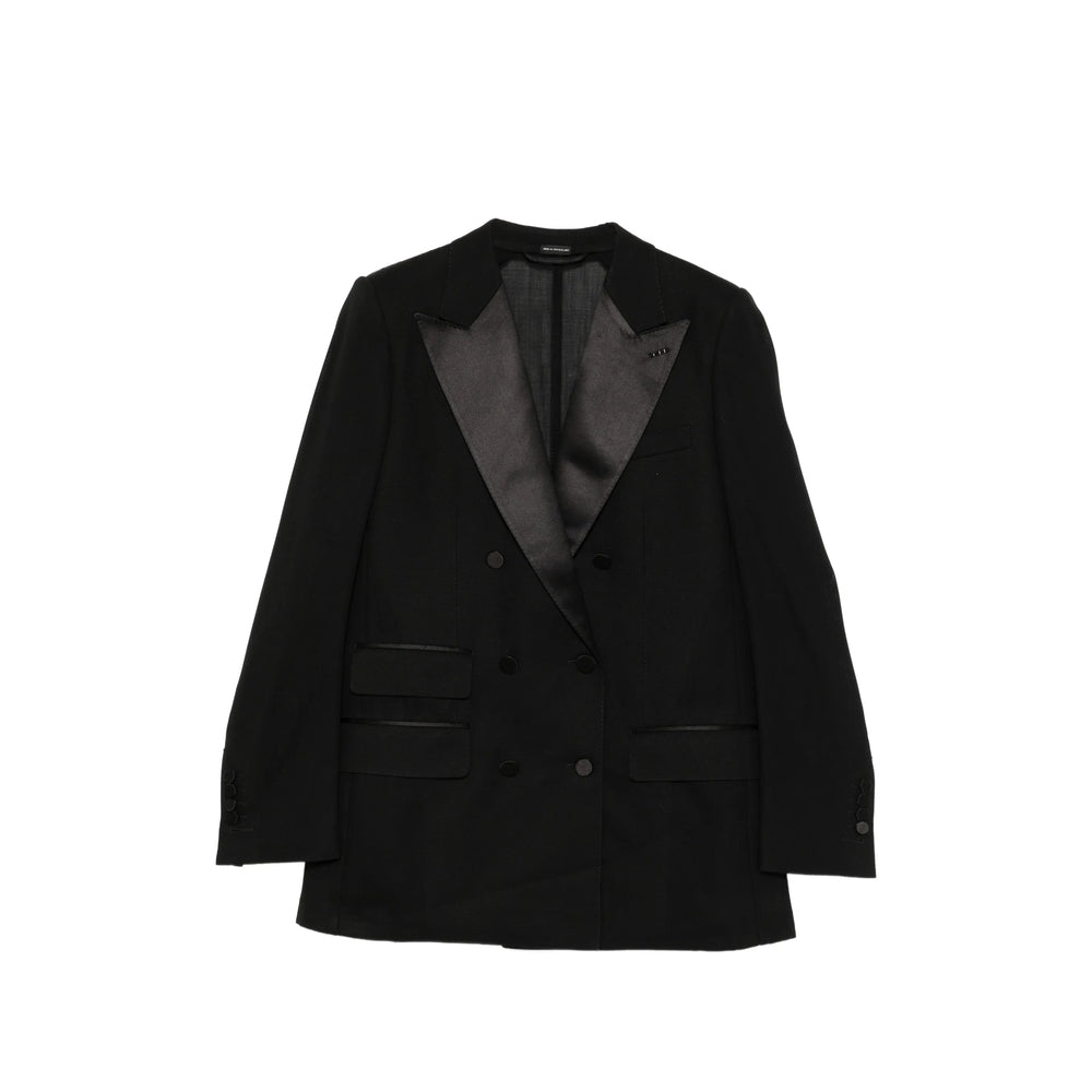 Tom Ford Black Jackets - Blazers Women TOM FORD