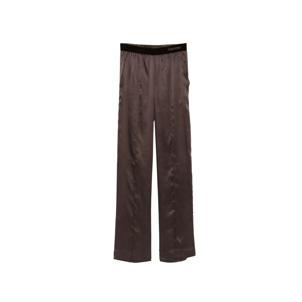 Tom Ford Brown Trousers - Straight Trousers Women TOM FORD