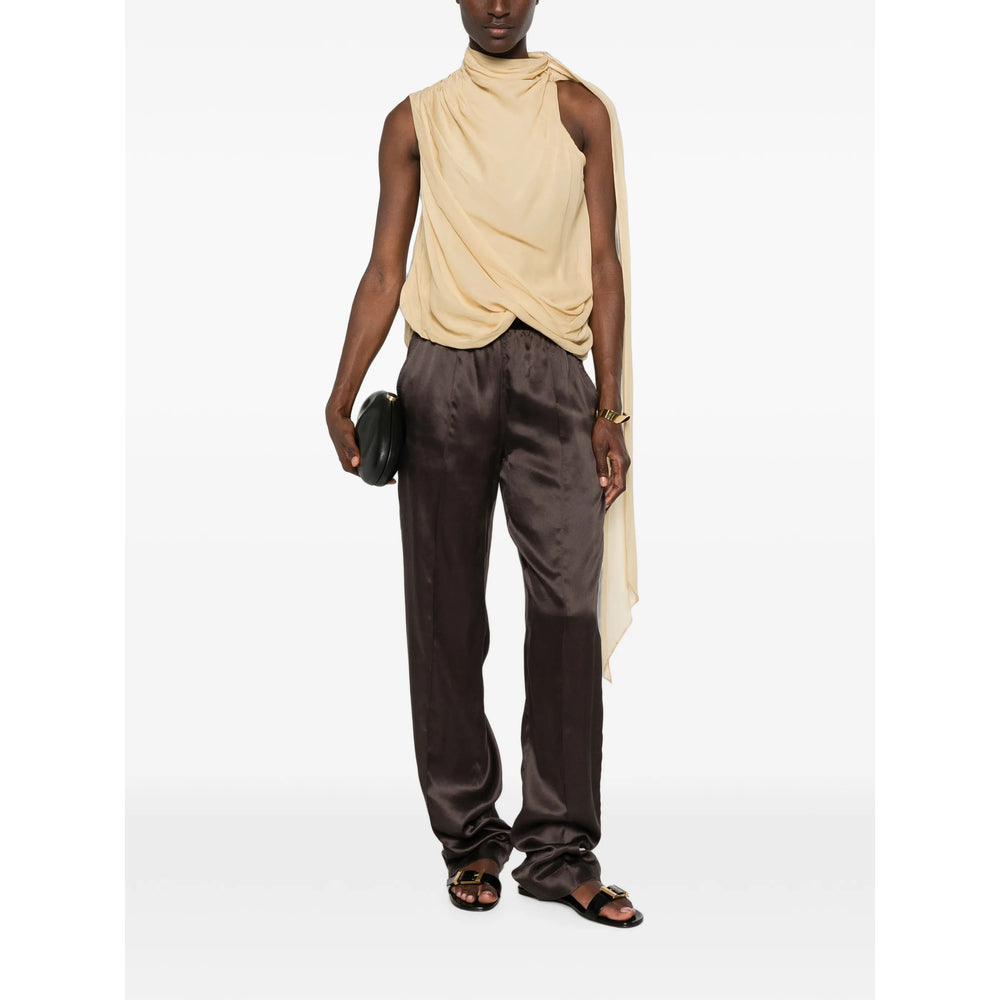 Tom Ford Brown Trousers - Straight Trousers Women TOM FORD