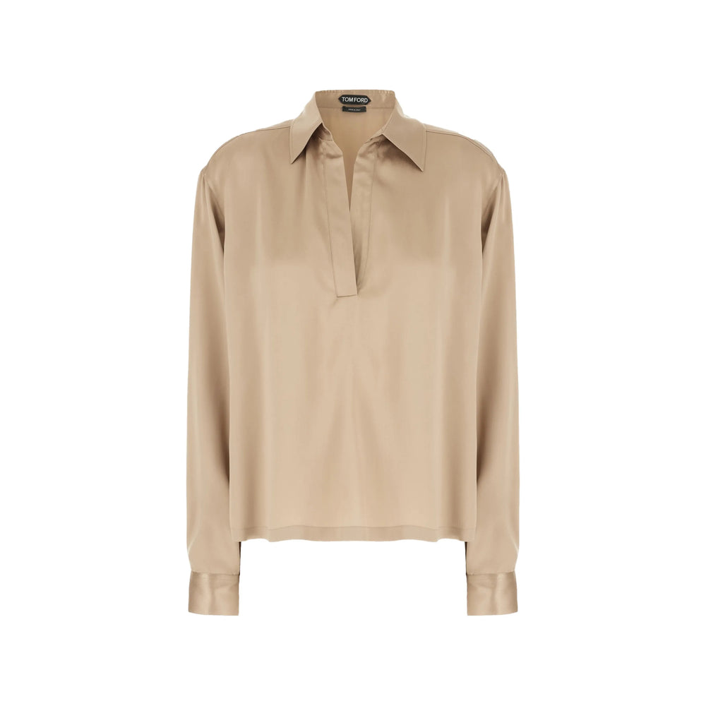 Tom Ford Neutrals Tops - Shirts Women TOM FORD