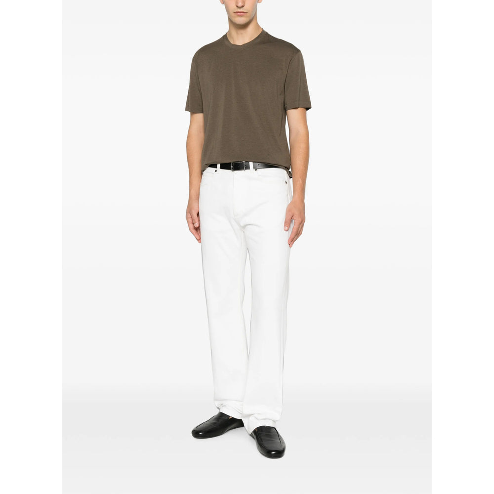 Tom Ford Green Polo Shirts - T-Shirts Men TOM FORD