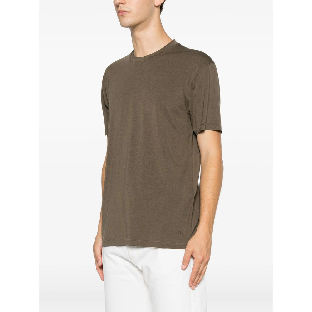 Tom Ford Green Polo Shirts - T-Shirts Men TOM FORD