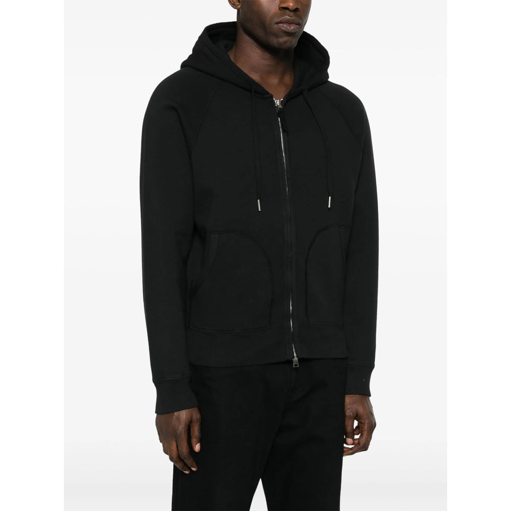 Tom Ford Black Sweaters & Knitwear - Hoodies Men TOM FORD