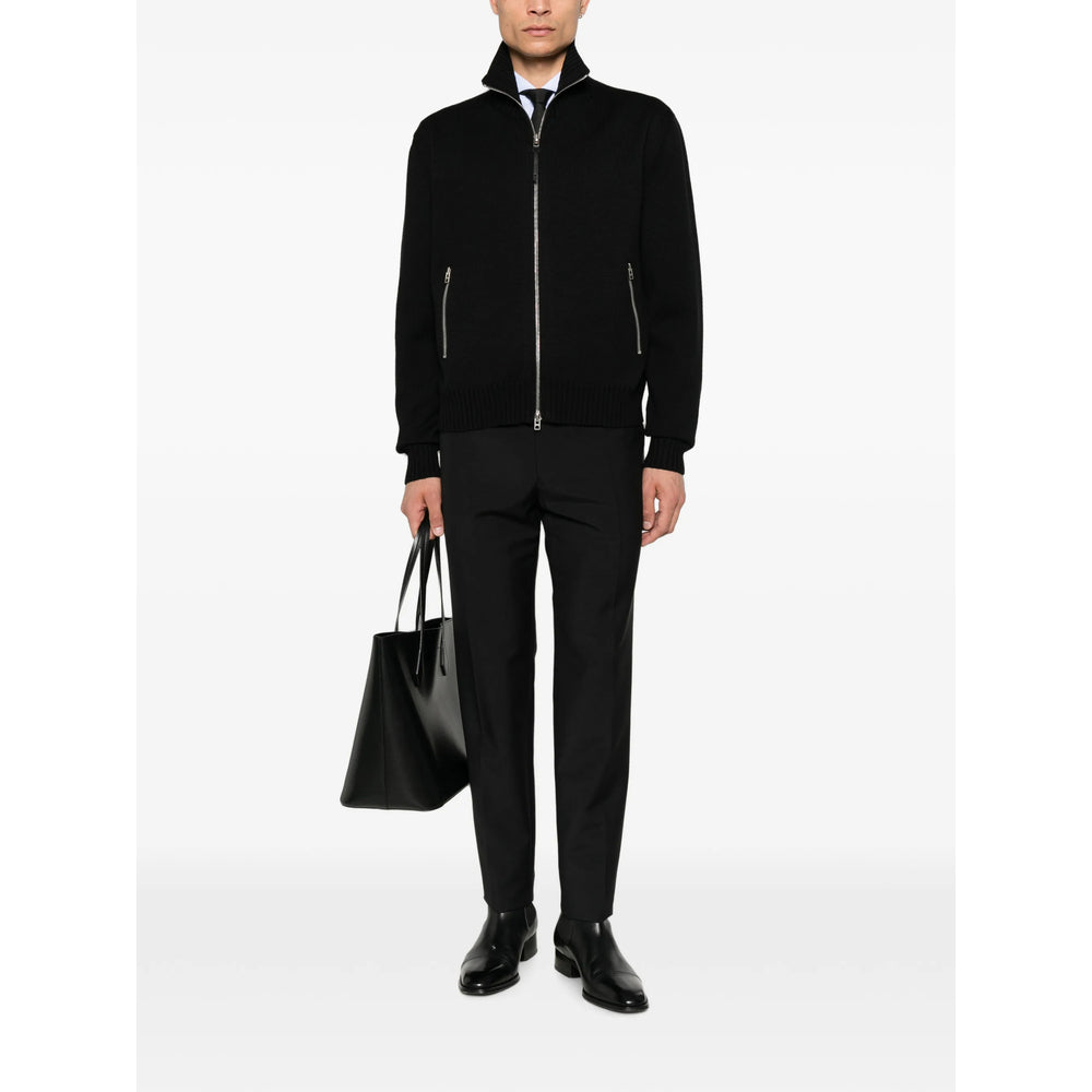 Tom Ford Black Sweaters & Knitwear - Cardigans Men TOM FORD
