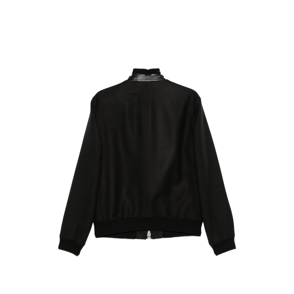 Tom Ford Black Jackets - Bomber Jackets Men TOM FORD