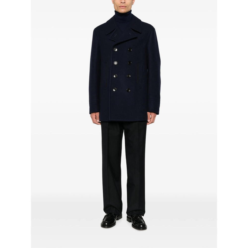 Tom Ford Blue Coats - Peacoats Men TOM FORD