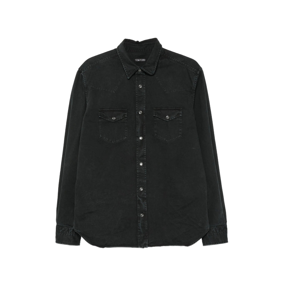Tom Ford Black Shirts Men TOM FORD